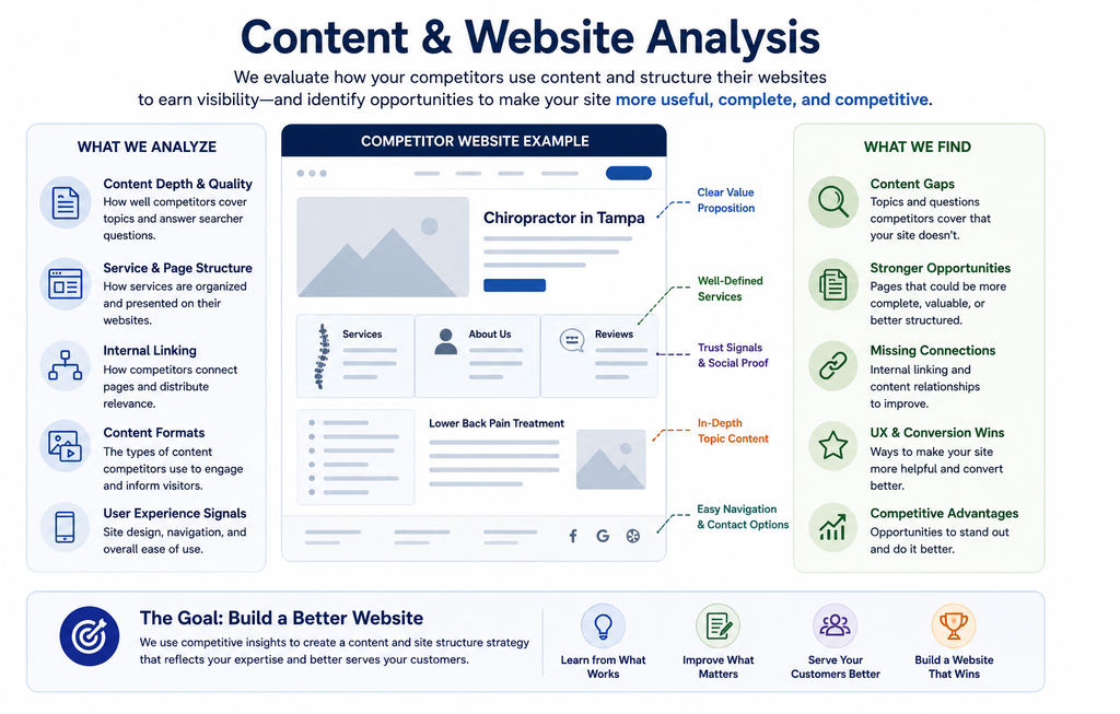 content and website analysis