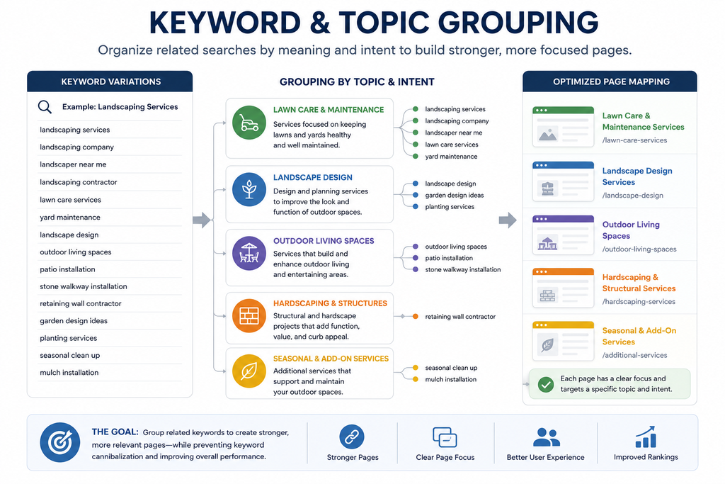 keyword grouping