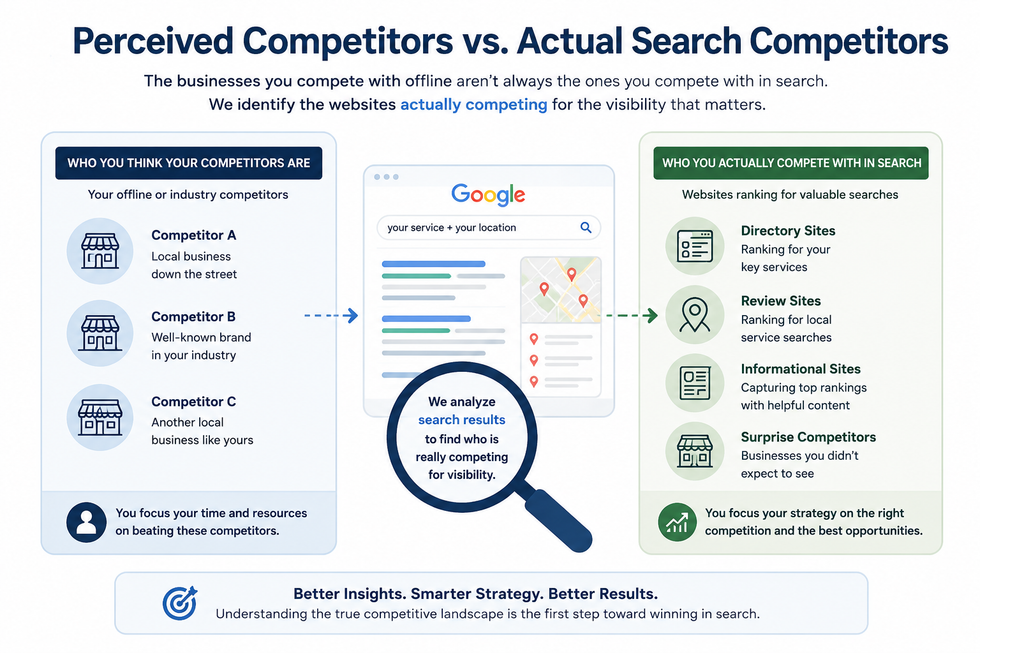 search competitor identification