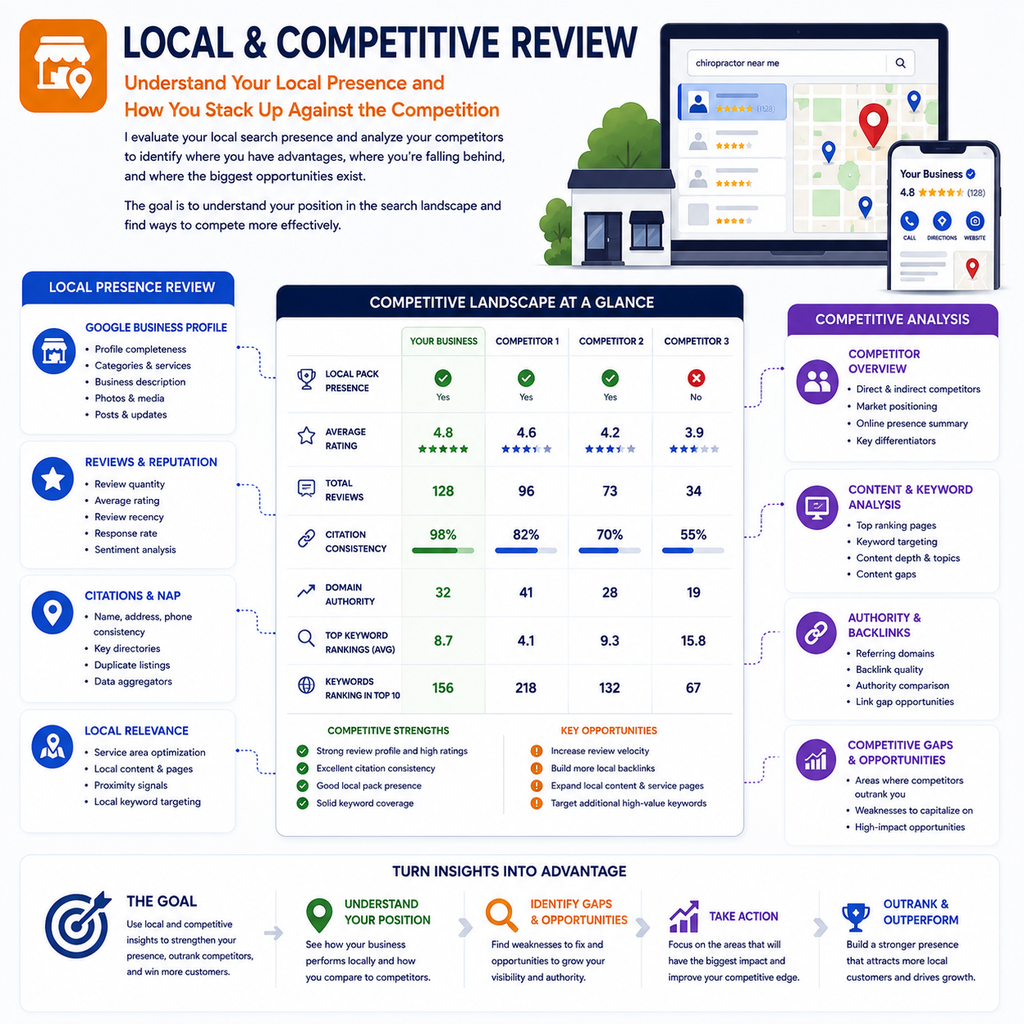 local and competitive review